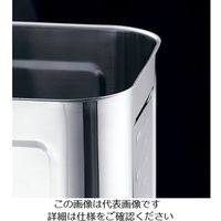 三宝産業 HACCP18ー8深型角キッチンポット 9cm 63-1249-29 1個（直送品）