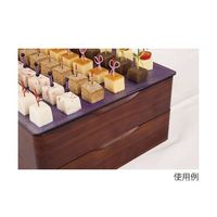 アズワン TKG 和風ビュッフェ用 枠 耐熱ABS 1/1 木目 63-1260-14 1個（直送品）