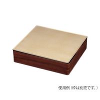 アズワン TKG 和風ビュッフェ用プレート 耐熱ABS 2/3 金 63-1260-21 1個（直送品）