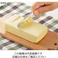 関川鋼販 アルミ ふわとろバターナイフ ピンク 11910024 1個 63-1289-51（直送品）
