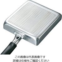 エムテートリマツ ニューIHミラー玉子焼(角底圧着) 15×18cm 63-1418-57 1個（直送品）