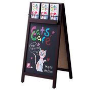 アズワン トレー付A面ボード(両面仕様) アンティーク 63-3378-10 1台（直送品）