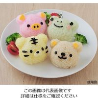 アーネスト nicoキッチン くまさんとなかまたちおにぎりセット 63-4175-90 1個（直送品）