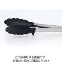 遠藤商事 66 ナイロントング 18cm ブラック 63-5696-36 1個（直送品）