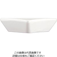 遠藤商事 デザートプレート トライアングル 6個入 BA2900 1セット(6個) 63-5714-72（直送品）