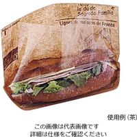 大阪ポリヱチレン販売 エコフィールド ヨーロピアン柄 100枚入 白 No.9618 1セット(100枚) 63-5722-15（直送品）