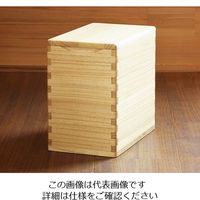 ホクリク総業 桐の米びつ 5kg 1合マス付 63-5763-55 1個（直送品）