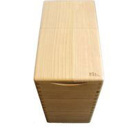 ホクリク総業 桐の米びつ 20kg 1合マス付 63-5763-57 1個（直送品）