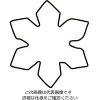 カンダ 生抜 3PC 雪の結晶 078159 1組 63-6526-54（直送品）