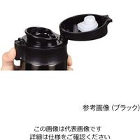 パール金属 カフェマグバリスタ ワンタッチタンブラー400 ブラック HB-4535 1個 63-7316-68（直送品）