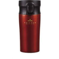 パール金属 カフェマグバリスタ ワンタッチタンブラー400 コーヒーチェリー HB-4536 1個 63-7316-74（直送品）