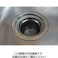 NCC キッチン用 抗菌排水口ゴミ受け 外径135mm×底面120mm×45mm 63-7896-68 1個（直送品）