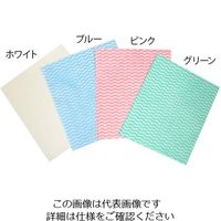 川西工業 カウンタークロスエコノミー薄手ハーフ 100枚入 ピンク 6907 1パック(100枚) 63-7944-90（直送品）