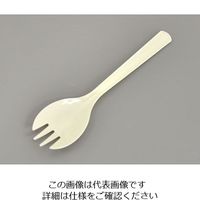 中央化学 FDフォーク付スプーン160 単袋入 2000本 642975 1箱(2000本) 64-1213-73（直送品）