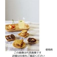 丸十 ブナ こまめ皿 V-060 1個 64-2535-56（直送品）