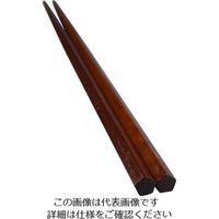 丸十 五角 鉄木箸 10膳入 YT-5T-10 1個 64-2538-08（直送品）