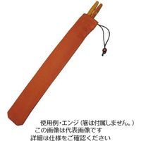 丸十 箸用袋 グリーン WS-904G 1個 64-2538-23（直送品）