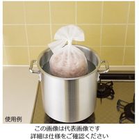 アズワン 不織布ダシ袋 ヒモ付き 大(50枚入) 64-3247-07 1個（直送品）