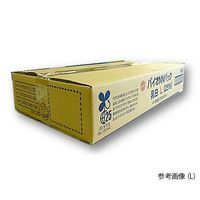 中川製袋化工 レジ袋 バイオNNパック25 乳白 ブロックシール付 1，000枚 L 1箱(1000枚) 64-3894-67（直送品）