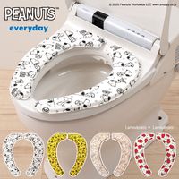 センコー スヌーピー　メニ―フレンド　置くだけ便座シート　イエロー SNB200703 1個（直送品）