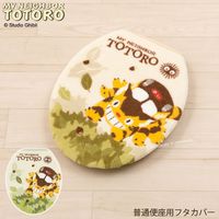 センコー となりのトトロ　なかま　トイレ　ふたカバー　普通用　グリーン TOB190411 1個（直送品）