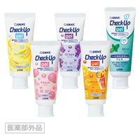 歯科医院取扱品 歯磨き粉 DENT. チェックアップジェル バナナ 子供用（～5歳）フッ素配合 60g 1本 ライオン