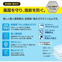 ナカバヤシ 液晶保護ガラスフィルム Surface Pro7用 (指紋防止) TBF-SFP19GFLS 1個