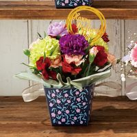 ヘッズ シャルムコレクションPPバスケット-3/ネイビー CHM-PBM3 1セット(50枚:10枚×5パック)（直送品）