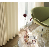 スミノエ セミオーダーカーテン クレンゼ 抗菌・抗ウイルスカーテン 1800×2500mm アイボリー １セット(2枚入)（直送品）