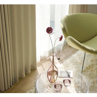 スミノエ セミオーダーカーテン クレンゼ 抗菌・抗ウイルスカーテン 1900×2250mm ベージュ １セット(2枚入)（直送品）