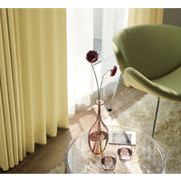 スミノエ セミオーダーカーテン クレンゼ 抗菌・抗ウイルスカーテン 1900×1600mm イエローグリーン １セット(2枚入)（直送品）