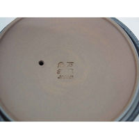 マルヨシ陶器 急須 220ml 平碗 ベンリー 陶器 萬古焼 黒ゆずたたき 406827 1個（直送品）