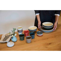 丸利玉樹利喜蔵商店 プレート 9cm S AirStack エアスタック 磁器 美濃焼 ラインブルー 423218 1個（直送品）