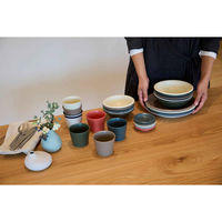 丸利玉樹利喜蔵商店 ボウル 17cm AirStack エアスタック 磁器 美濃焼 モカ 423242 1個（直送品）