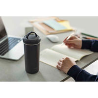 ピーコック魔法瓶 水筒 500ml タンブラーボトル 保温 保冷 ダークグレー 444909 1個（直送品）