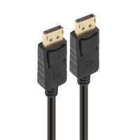 日本トラストテクノロジー DisplayPortケーブル 4K対応 1m JTDISP4K-1M-BK 1本