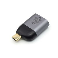 日本トラストテクノロジー TypeーCオスーHDMIメス変換アダプタ JTTCM-HDF-4K60 1個