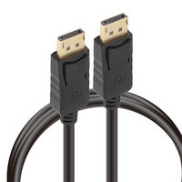 日本トラストテクノロジー DisplayPortケーブル 4K対応 3m JTDISP4K-3M-BK 1本