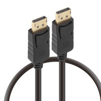 日本トラストテクノロジー DisplayPortケーブル 4K対応 2m JTDISP4K-2M-BK 1本