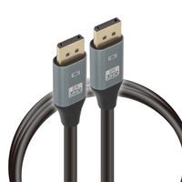 日本トラストテクノロジー DisplayPortケーブル 8K対応 3m JTDISP8K-3M-BK 1本