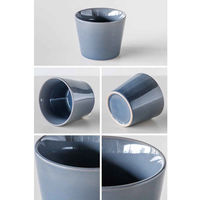 丸利玉樹利喜蔵商店 そば猪口 190ml HINATA 陶器 グレー 426043 1個（直送品）