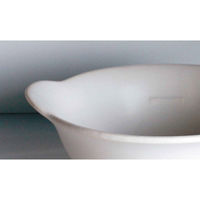 マルヨシ陶器 ラーメン鉢 1L 耐熱 陶器 白 406109 1個（直送品）