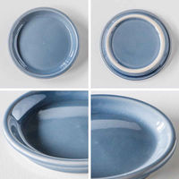 丸利玉樹利喜蔵商店 プレート 8.5cm HINATA 陶器 グレー 426048 1個（直送品）