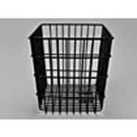 アズワン 新聞カゴ A 底板付 ブラック 64-9591-99 1個（直送品）