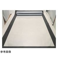 宇部フィルム 軟質塩化ビニールシート 0.4mm×1830mm×10m 107-17010 1巻(10m) 67-4816-25（直送品）