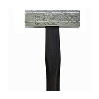 アズワン ステンレス八角玄能 うねり龍彫金入 黒檀柄 375g 63-5476-05 1個（直送品）