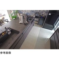 アズワン 拭けるマットシリーズ ホワイトアッシュ キッチンマット 600×2700mm 65-6890-60 1個（直送品）