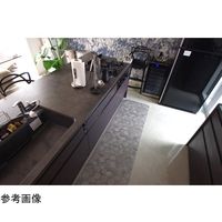 アズワン 拭けるマットシリーズ ハニカムストーン キッチンマット 600×2400mm 65-6891-05 1個（直送品）