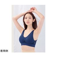 グローバル・ジャパン エアーフィットライトブラ3色組 3L~4L ブラック・ベージュ・ネイビー 67-7413-59 1枚(3枚)（直送品）