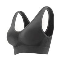 グローバル・ジャパン エアーフィットブラ3色組 L~LL ブラック・モカ・ネイビー 67-7413-65 1枚(3枚)（直送品）